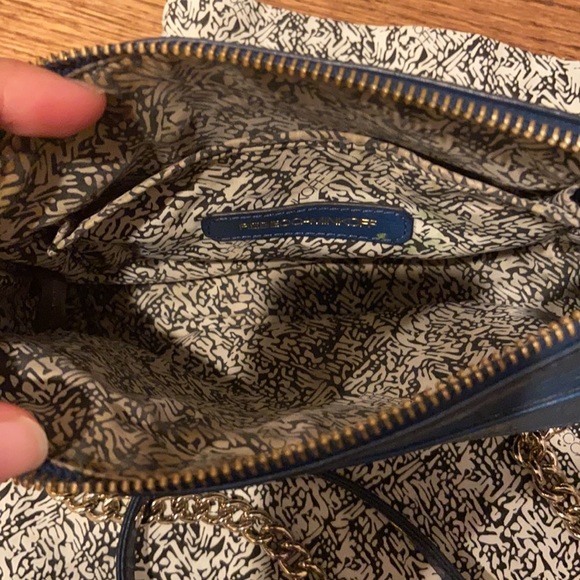 Rebecca Minkoff Mini Mac (navy with gold hardware) - Picture 4 of 6